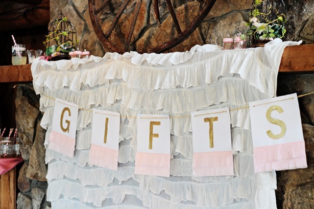 gift decorations baby shower girl gold pink glitter tissue 