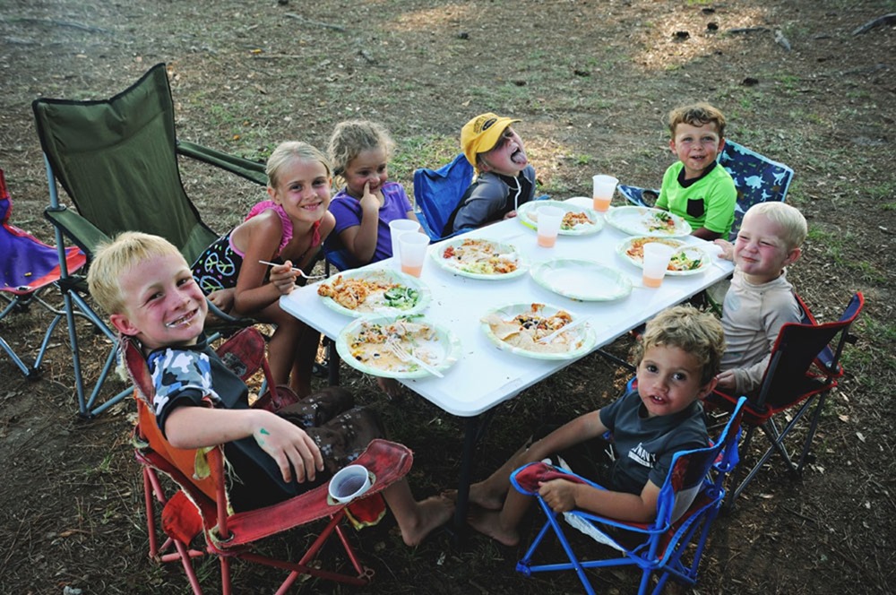 Kids-camping