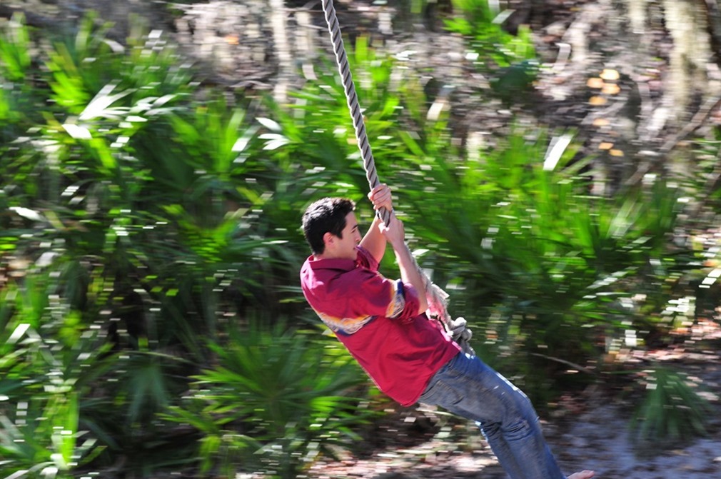 Jeykll island rope swing