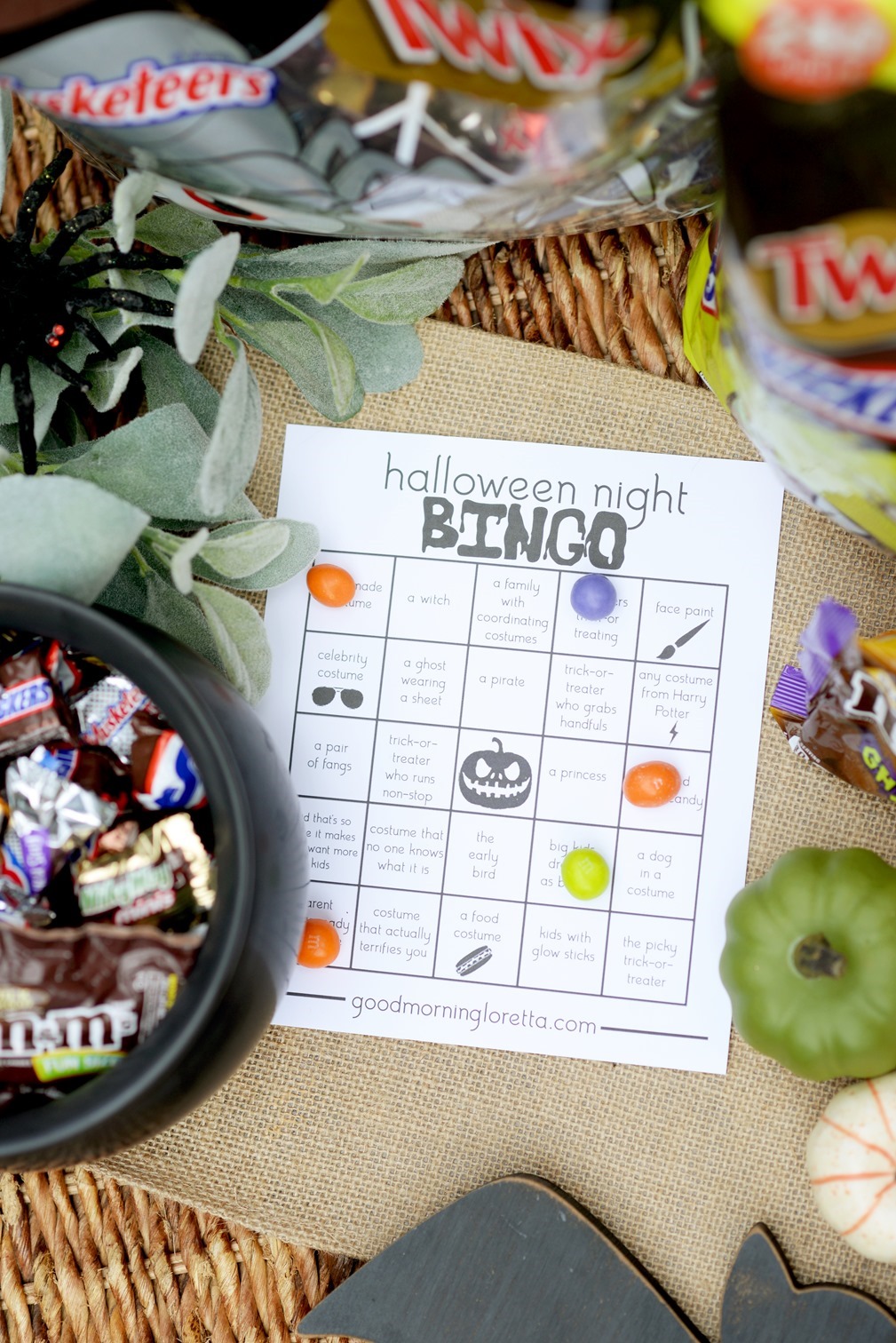 Halloween Bingo Board